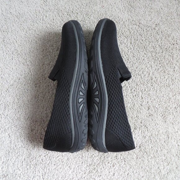 Skechers Womens Reggae Fest Willows Shoes Size 7 Black Slip On #49244 - Picture 8 of 10